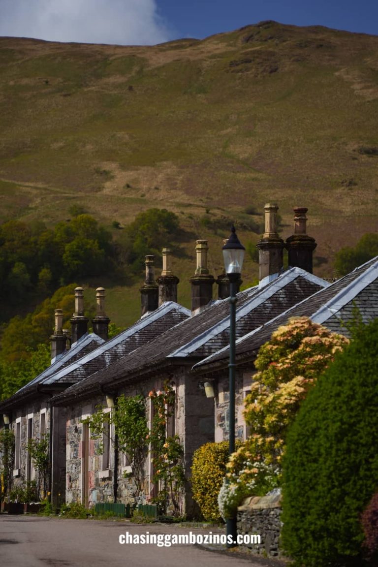 Houses at the village of Luss.