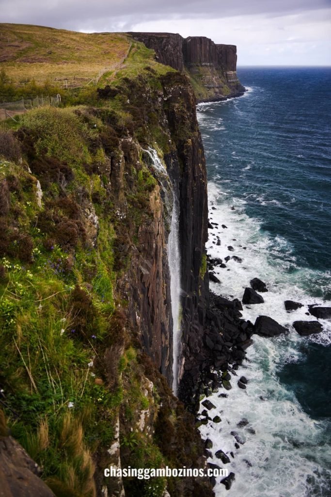 Mealt Falls in Kilt Rock, Isle of Skye.